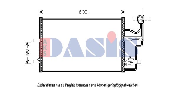 AKS DASIS kondensatorius, oro kondicionierius 112026N